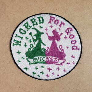 Wicked For Good Iron on Patch